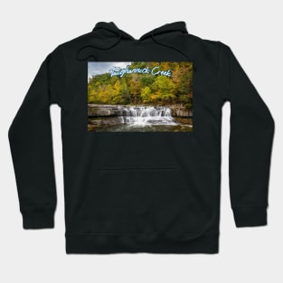 Taughannock Creek Tompkins County New York Hoodie